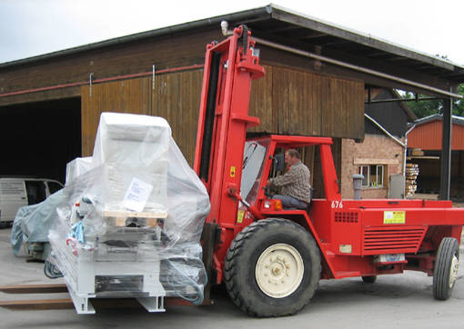 Transport ins Hobelwerk